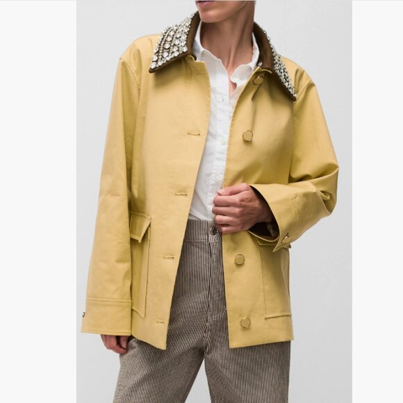 Veronica Beard Arlen Dickey Barn Jacket - Picture 4 of 15